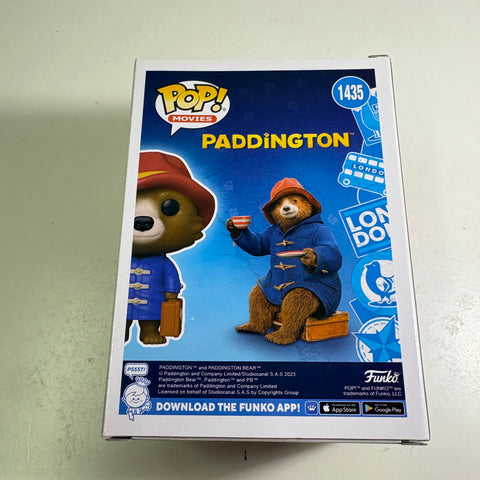 Paddington with Suitcase FLOCKED - Funko Pop 1435 Vinyl Figure (11.4 Cm L × 8.9 Cm W × 15.9 Cm H)