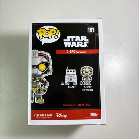 Star Wars - C-3PO Funko Pop 181 Smuggler's Bounty Exclusive