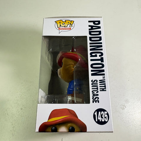 Paddington with Suitcase FLOCKED - Funko Pop 1435 Vinyl Figure (11.4 Cm L × 8.9 Cm W × 15.9 Cm H)