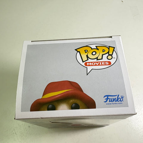 Paddington with Suitcase FLOCKED - Funko Pop 1435 Vinyl Figure (11.4 Cm L × 8.9 Cm W × 15.9 Cm H)