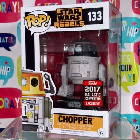 Star Wars Rebels - Chopper Funko Pop 133 Galactic Convention 2017