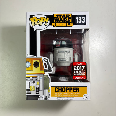 Star Wars Rebels - Chopper Funko Pop 133 Galactic Convention 2017