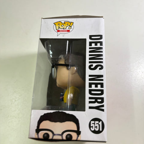BOX FLAWS VIEW PHOTOS Dennis Nedry - Jurassic Park Funko Pop 551 Vinyl Figure (11.4 Cm L × 8.9 Cm W × 15.9 Cm H)