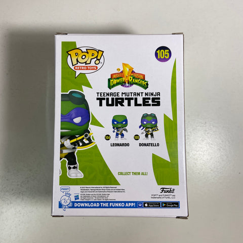 Teenage Ninja Mutant Turtles x Power Rangers - Donatello Funko Pop 105 SDCC Exclusive