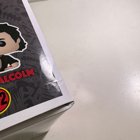 BOX FLAWS VIEW PHOTOS Dr. Ian Malcolm - Jurassic Park Funko Pop 552 Vinyl Figure (11.4 Cm L × 8.9 Cm W × 15.9 Cm H)