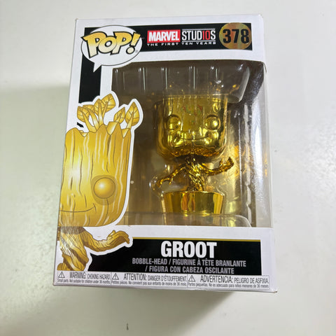 Groot Gold - Marvel Funko Pop 378
