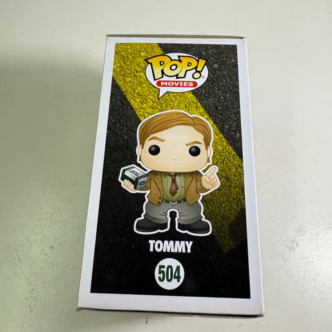 BOX FLAWS VIEW PHOTOS Tommy - Tommy Boy Funko Pop 504 Vinyl Figure (11.4 Cm L × 8.9 Cm W × 15.9 Cm H)