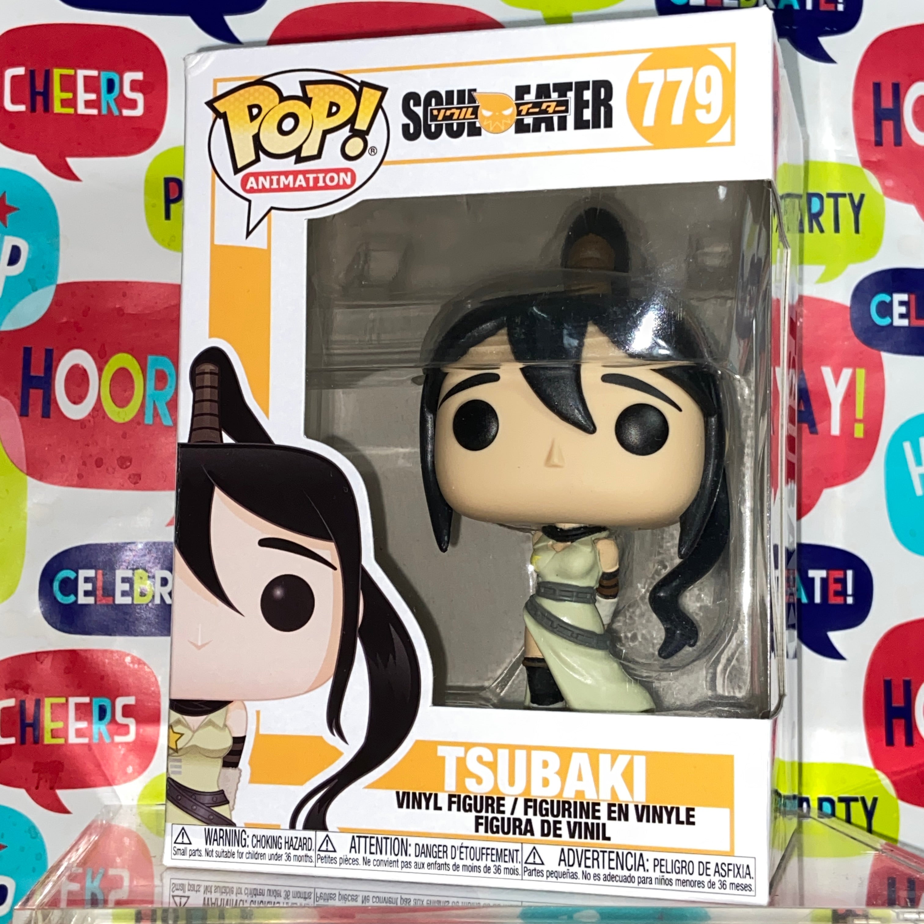 Funko TSUBAKI フィギュア SOUL EATER 779 Monica Rial Autograph Funko POP Soul Eater Tsubaki #779