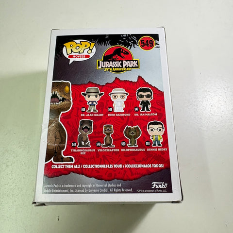 BOX DAMAGE VIEW PHOTOS Velociraptor - Jurassic Park Funko Pop 549 Vinyl Figure (11.4 Cm L × 8.9 Cm W × 15.9 Cm H)
