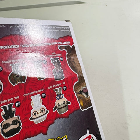 BOX DAMAGE VIEW PHOTOS Velociraptor - Jurassic Park Funko Pop 549 Vinyl Figure (11.4 Cm L × 8.9 Cm W × 15.9 Cm H)