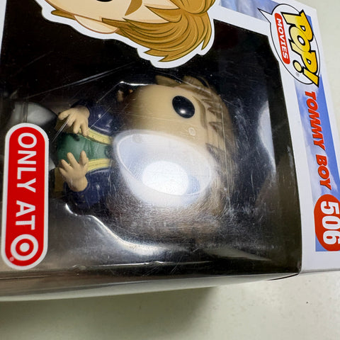 BOX FLAWS VIEW PHOTOS Tommy - Tommy Boy Funko Pop 506 Vinyl Figure (11.4 Cm L × 8.9 Cm W × 15.9 Cm H)