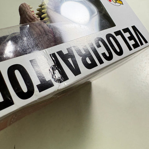 BOX DAMAGE VIEW PHOTOS Velociraptor - Jurassic Park Funko Pop 549 Vinyl Figure (11.4 Cm L × 8.9 Cm W × 15.9 Cm H)