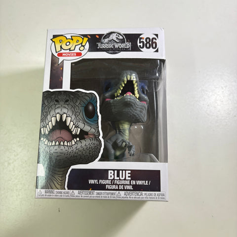 Blue - Jurassic Park Funko Pop 586 Vinyl Figure (11.4 Cm L × 8.9 Cm W × 15.9 Cm H)