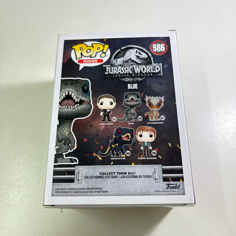 Blue - Jurassic Park Funko Pop 586 Vinyl Figure (11.4 Cm L × 8.9 Cm W × 15.9 Cm H)