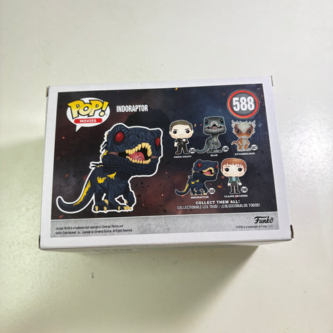 Indoraptor - Jurassic Park Funko Pop 588 Vinyl Figure (11.4 Cm L × 8.9 Cm W × 15.9 Cm H)