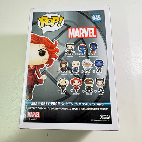 DARK PHOENIX Jean Grey - Marvel Funko Pop 645 Glow Exclusive