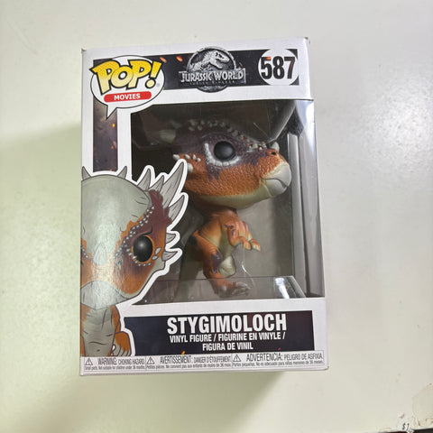 Stygimoloch - Jurassic Park Funko Pop 587 Vinyl Figure (11.4 Cm L × 8.9 Cm W × 15.9 Cm H)