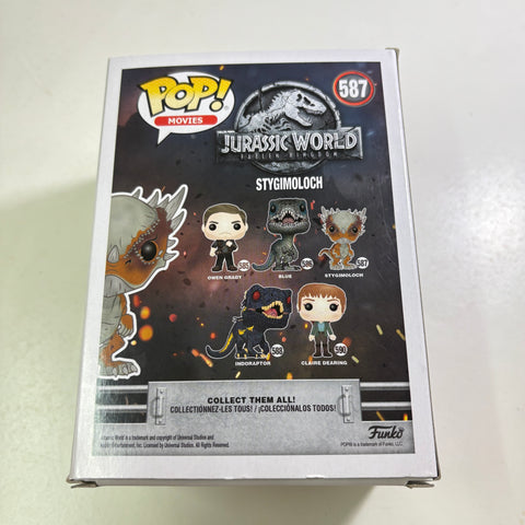 Stygimoloch - Jurassic Park Funko Pop 587 Vinyl Figure (11.4 Cm L × 8.9 Cm W × 15.9 Cm H)