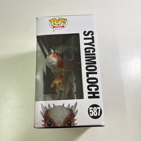 Stygimoloch - Jurassic Park Funko Pop 587 Vinyl Figure (11.4 Cm L × 8.9 Cm W × 15.9 Cm H)