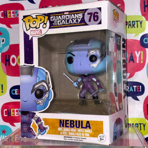 BOX FLAWS VIEW PHOTOS Nebula - Guardians of The Galaxy Marvel Funko Pop 76 Vinyl Figure