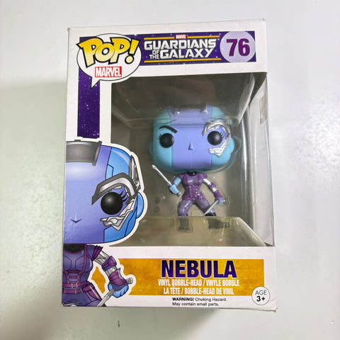BOX FLAWS VIEW PHOTOS Nebula - Guardians of The Galaxy Marvel Funko Pop 76 Vinyl Figure