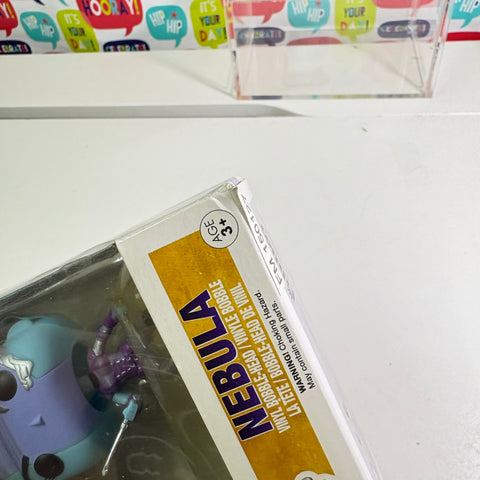 BOX FLAWS VIEW PHOTOS Nebula - Guardians of The Galaxy Marvel Funko Pop 76 Vinyl Figure