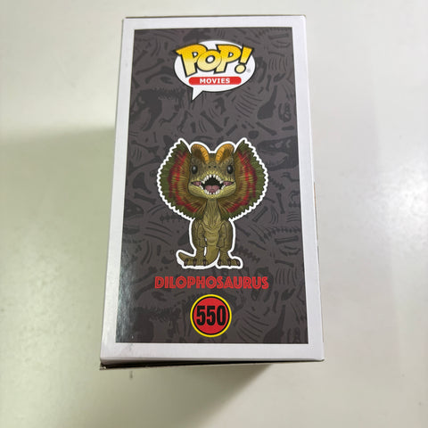 Dilophosaurus - Jurassic Park Funko Pop 550 Vinyl Figure (11.4 Cm L × 8.9 Cm W × 15.9 Cm H)