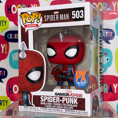 Spider-Punk - Funko Pop 503 PX Previews