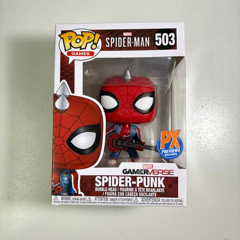 Spider-Punk - Funko Pop 503 PX Previews
