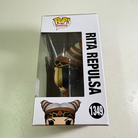 Rita Repulsa - Power Rangers Funko Pop 1349 Vinyl Figure (11.4 Cm L × 8.9 Cm W × 15.9 Cm H)