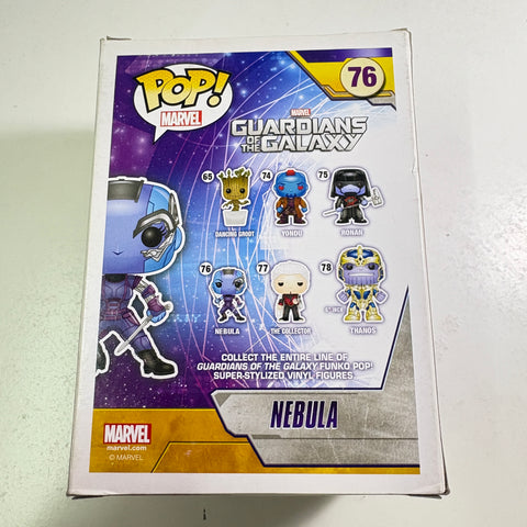 BOX FLAWS VIEW PHOTOS Nebula - Guardians of The Galaxy Marvel Funko Pop 76 Vinyl Figure