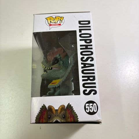 Dilophosaurus - Jurassic Park Funko Pop 550 Vinyl Figure (11.4 Cm L × 8.9 Cm W × 15.9 Cm H)