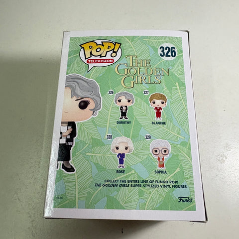 Dorothy - Golden Girls Funko Pop 326 Vinyl Figure (11.4 Cm L × 8.9 Cm W × 15.9 Cm H)