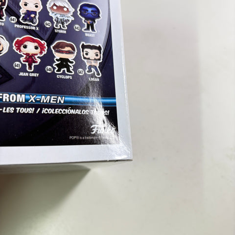 BOX FLAWS VIEW PHOTOS Mystique - Marvel Funko Pop 217 Vinyl Figure Exclusive