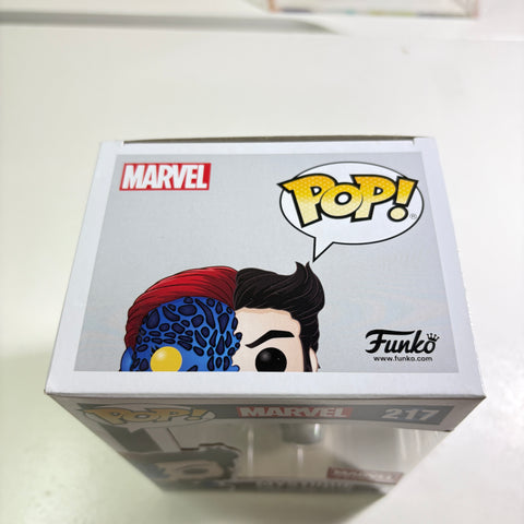 BOX FLAWS VIEW PHOTOS Mystique - Marvel Funko Pop 217 Vinyl Figure Exclusive