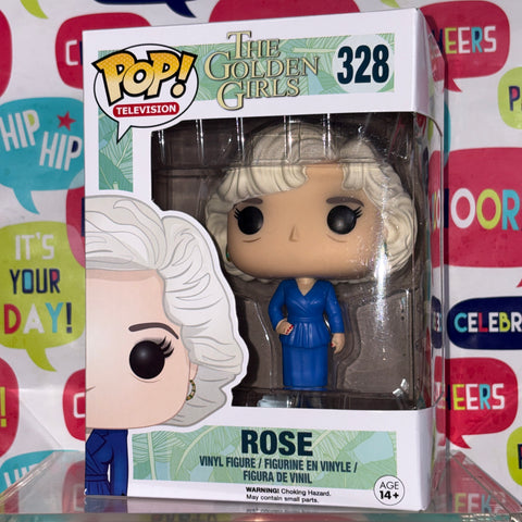 Rose - Golden Girls Funko Pop 328 Vinyl Figure (11.4 Cm L × 8.9 Cm W × 15.9 Cm H)