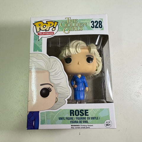 Rose - Golden Girls Funko Pop 328 Vinyl Figure (11.4 Cm L × 8.9 Cm W × 15.9 Cm H)