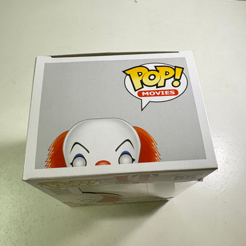 BOX FLAWS VIEW PHOTOS Pennywise - IT Funko Pop 55 Vinyl Figure (11.4 Cm L × 8.9 Cm W × 15.9 Cm H)