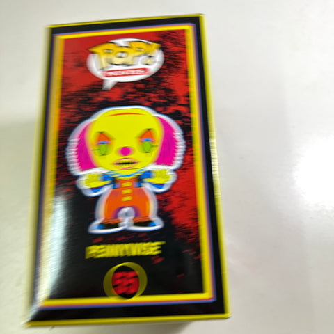 Pennywise BLACKLIGHT - IT Funko Pop Vinyl Figure (11.4 Cm L × 8.9 Cm W × 15.9 Cm H)