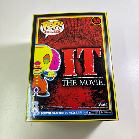 Pennywise BLACKLIGHT - IT Funko Pop Vinyl Figure (11.4 Cm L × 8.9 Cm W × 15.9 Cm H)