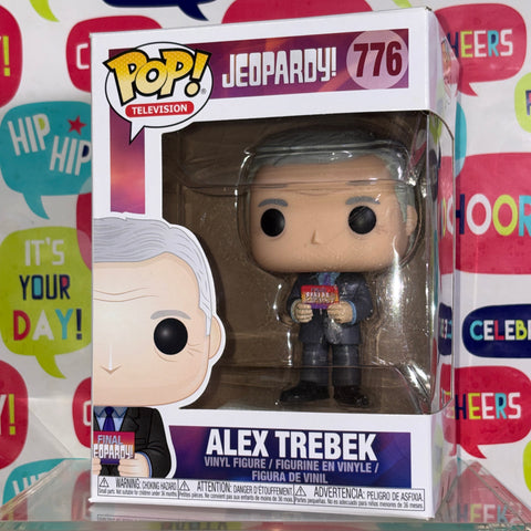 Alex Trebek - Jeopardy Funko Pop 776 Vinyl Figure (11.4 Cm L × 8.9 Cm W × 15.9 Cm H)