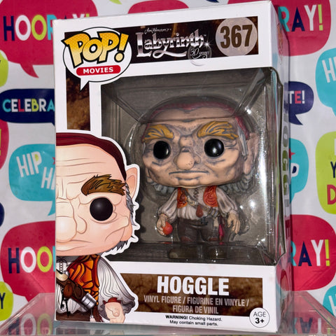 WATER BOX DAMAGE Hoggle - Labyrinth Funko Pop 367 Vinyl Figure (11.4 Cm L × 8.9 Cm W × 15.9 Cm H)