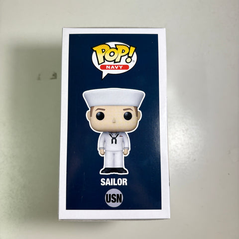 Navy - Sailor Funko Pop USN Whte Uniform Male Pop with a Purpose
