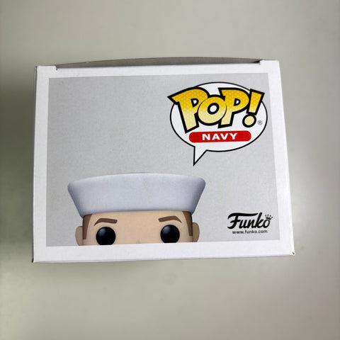 Navy - Sailor Funko Pop USN Whte Uniform Male Pop with a Purpose