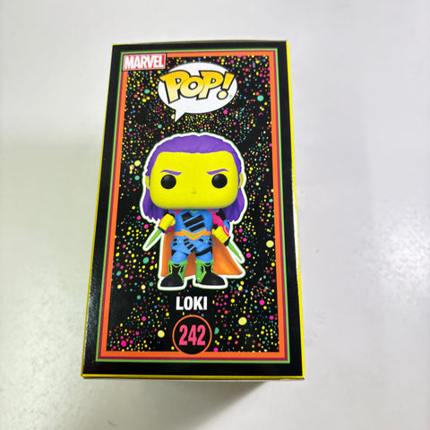 Loki Blacklight - Marvel Funko Pop 242 Vinyl Figure Exclusive