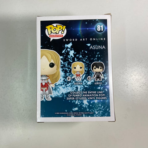 Sword Art Online - Asuna Funko Pop 81 Hot Topic Pre Release (Detached Sticker)