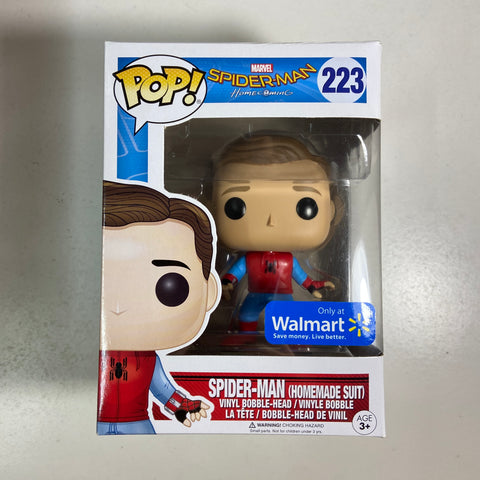 Spider-Man (Homemade Suit) - Marvel Funko Pop 223 Walmart Exclusive