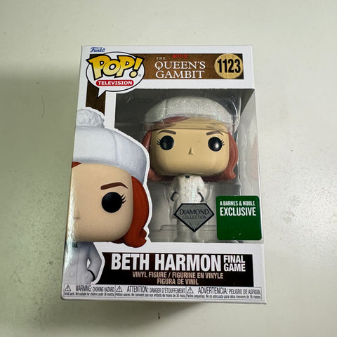 Beth Harmon Final Game DIAMOND - Queen's Gambit Funko Pop 1123 Vinyl Figure (11.4 Cm L × 8.9 Cm W × 15.9 Cm H)
