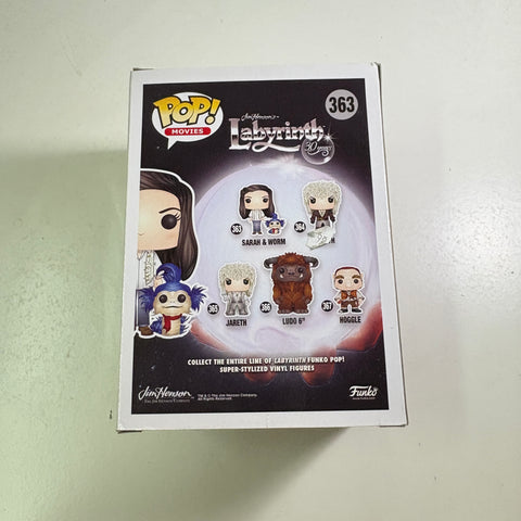 WATER BOX DAMAGE Sarah & Worm - Labyrinth Funko Pop 363 Vinyl Figure (11.4 Cm L × 8.9 Cm W × 15.9 Cm H)