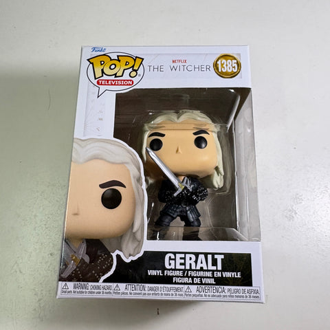 Geralt - The Witcher Funko Pop 1385 Vinyl Figure (11.4 Cm L × 8.9 Cm W × 15.9 Cm H)